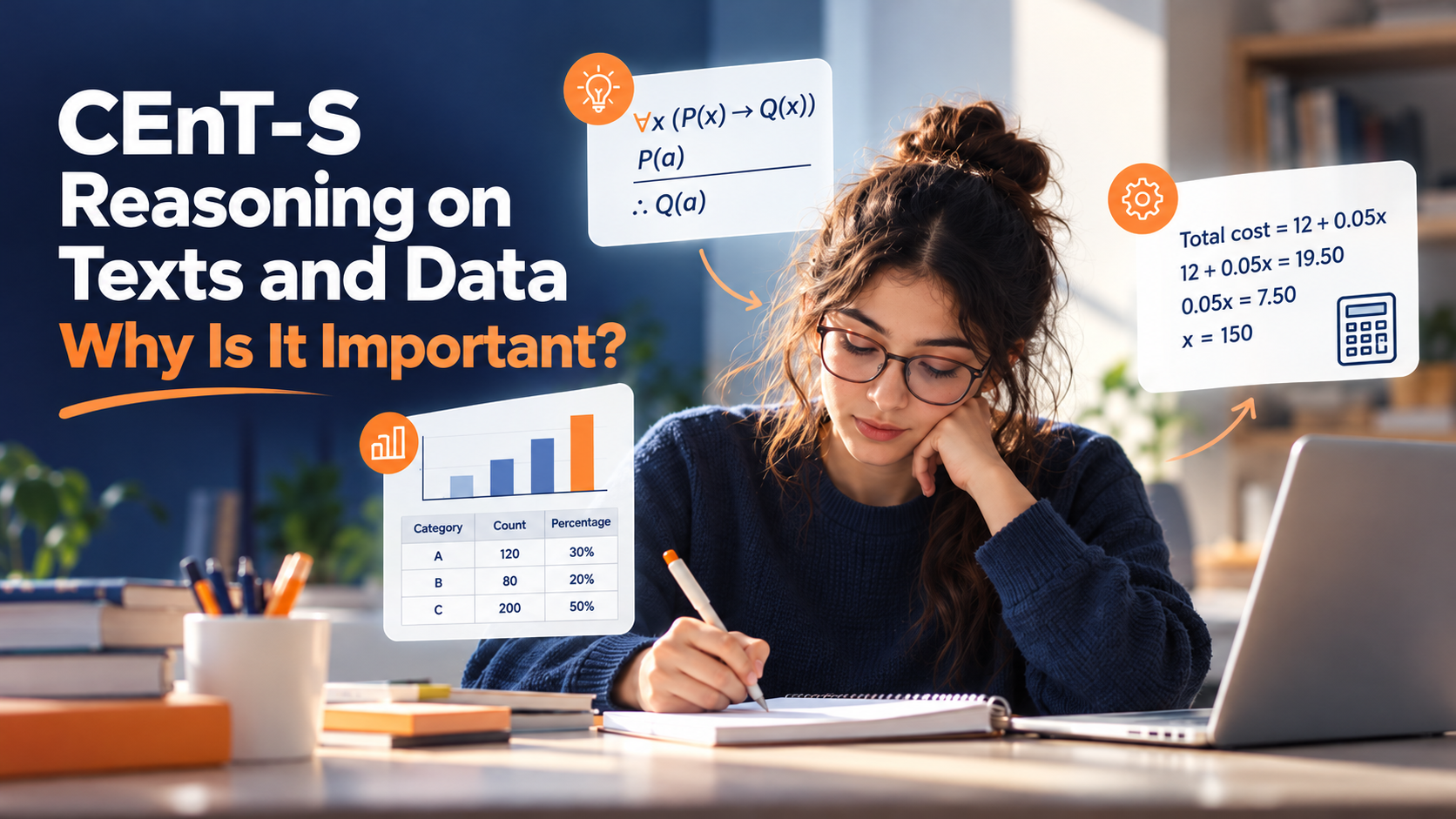 CEnT-S Reasoning on Texts and Data: Why Is It Important?